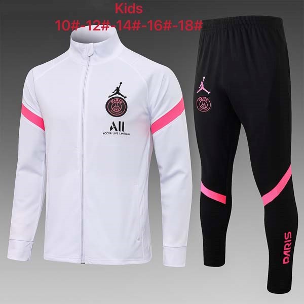 Bambino Giacca Paris Saint Germain 2022 Bianco Rosa